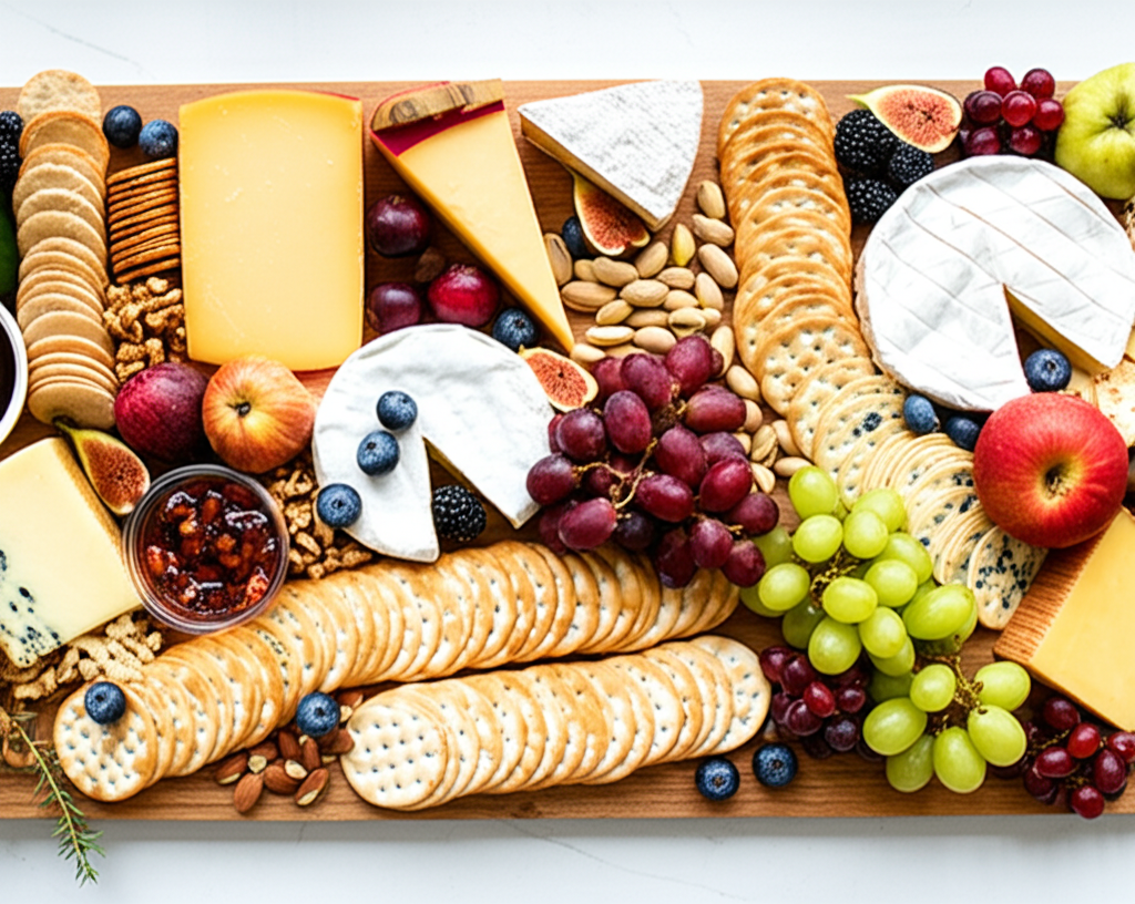Grazing table background